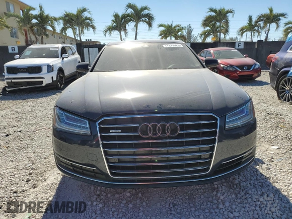 2015 Audi A8 с VIN WAUJGAFD5FN018180, выставлен на аукционе Copart как лот 87873925 с пробегом Не указан миль и Списание • Salvage title. История ставок и продаж доступна на DreamBid. Изображение 5.