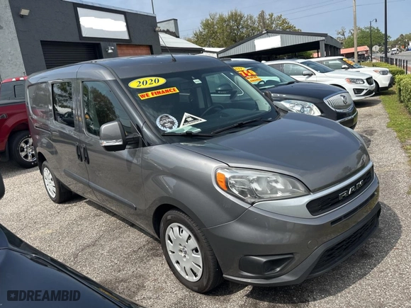 2020 Ram ProMaster City Wagon SLT with VIN ZFBHRFBB4L6R56337, listed as a Copart auction lot 48783195 with 102,466 mi miles and Clean Title. Bid and sale history available at carsss.com. Image 1.