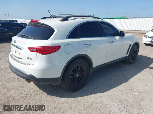 2010 Infiniti FX with VIN JN8AS1MU5AM801099, listed as a IAAI auction lot 42721893 with 197,531 mi miles and . Bid and sale history available at DreamBid. Image 4.