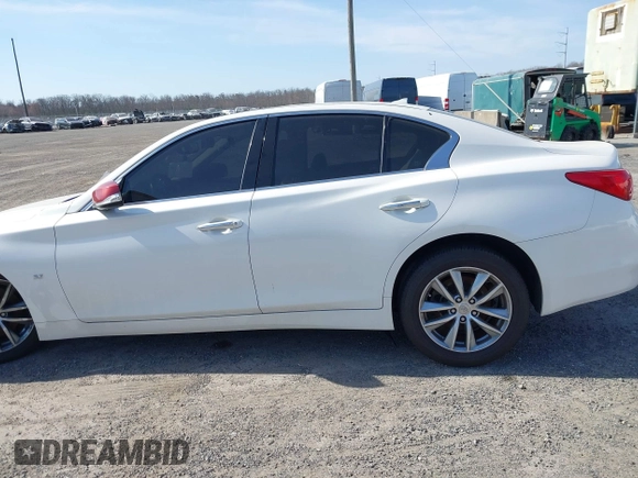 2015 Infiniti Q50 Sport with VIN JN1BV7AR3FM398373, listed as a IAAI auction lot 41714110 with Not provided miles and . Bid and sale history available at DreamBid. Image 13.