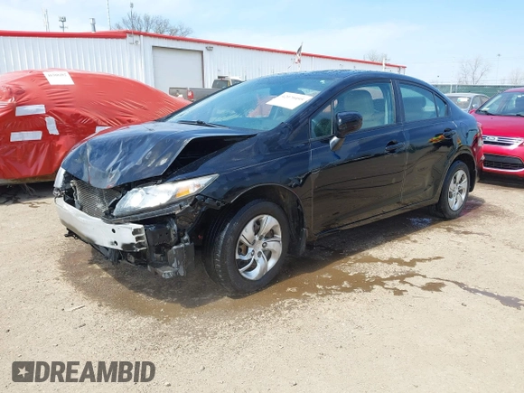 2015 Honda Civic LX with VIN 19XFB2F55FE074310, listed as a IAAI auction lot 42070495 with 141,943 mi miles and . Bid and sale history available at DreamBid. Image 2.