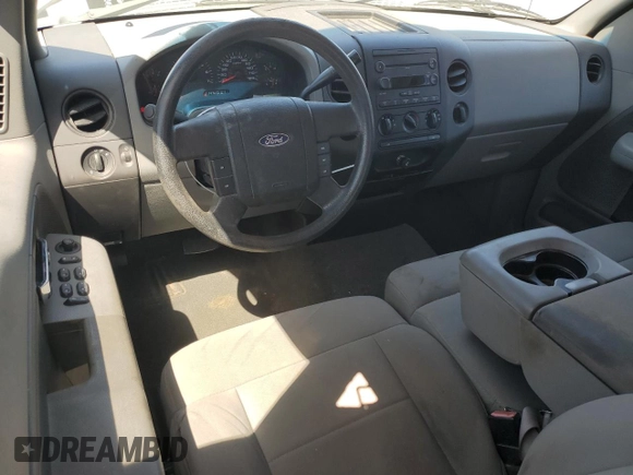 2007 Ford F-150 STX with VIN 1FTRX12W07FB65483, listed as a Copart auction lot 53343795 with 211,803 mi miles and Salvage Title. Bid and sale history available at DreamBid. Image 8.