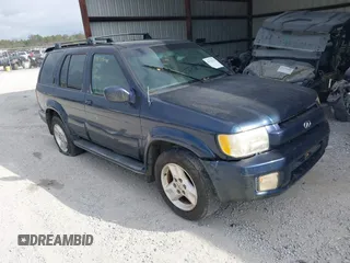 2002 Infiniti QX4 Luxury z VIN JNRDR09Y62W255851, wystawiony jako IAAI lot #41522514 z przebiegiem 219 543 mil mil oraz . Historia ofert i sprzedaży dostępna na DreamBid. Obrazek 1.