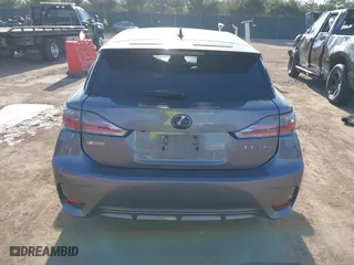 2015 Lexus CT 200h Hybrid with VIN JTHKD5BH5F2224325, listed as a IAAI auction lot 41095553 with 92,591 mi miles. Bid and sale history available at carsss.com. Image 16.