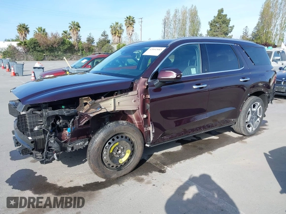2024 Hyundai Palisade Limited z VIN KM8R54GE2RU678722, wystawiony jako IAAI lot #42052885 z przebiegiem 19 757 mil mil oraz . Historia ofert i sprzedaży dostępna na DreamBid. Obrazek 18.