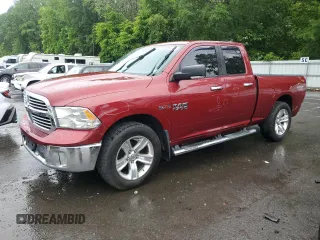 2014 Ram 1500 SLT with VIN 1C6RR7GM7ES409856, listed as a Copart auction lot 58761655 with 126,892 mi miles and Salvage title. Bid and sale history available at DreamBid. Image 1.