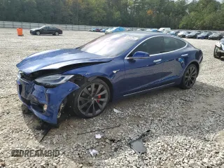 2021 Tesla Model S 90D z VIN 5YJSA1E41MF417786, wystawiony jako Copart lot #80053264 z przebiegiem 42 755 mil mil oraz Szkoda całkowita • Salvage title. Historia ofert i sprzedaży dostępna na DreamBid. Obrazek 1.