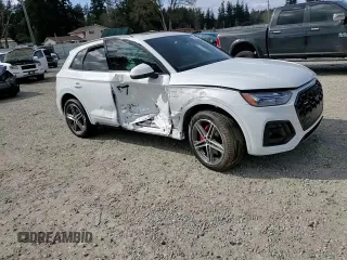 2024 Audi Q5 S line Premium Plus with VIN WA1E2AFY6R2062596, listed as a Copart auction lot 54018255 with Not provided miles and Salvage title. Bid and sale history available at DreamBid. Image 14.