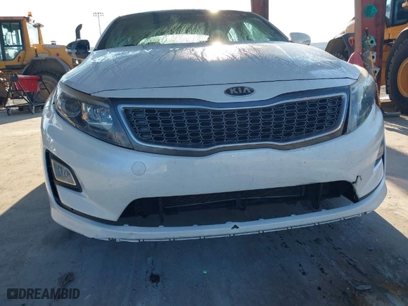 2014 Kia Optima Hybrid LX with VIN KNAGM4AD2E5076127, listed as a IAAI auction lot 40407718 with NaN miles. Bid and sale history available at carsss.com. Image 13.