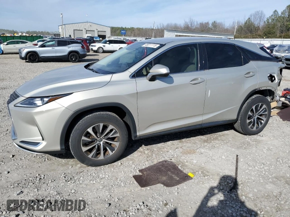 2020 Lexus RX with VIN 2T2AZMAA8LC164854, listed as a Copart auction lot 46811115 with 39,986 mi miles and Salvage Title. Bid and sale history available at carsss.com. Image 1.