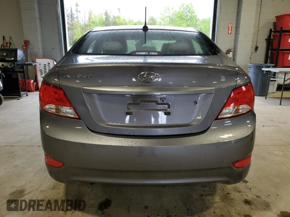 2016 Hyundai Accent SE with VIN KMHCT4AE5GU991927, listed as a Copart auction lot 58216255 with 115,145 mi miles and Clean title. Bid and sale history available at DreamBid. Image 6.