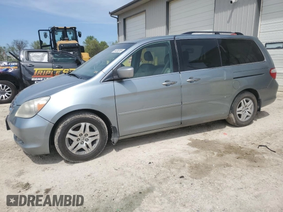 2006 Honda Odyssey EX-L with VIN 5FNRL387X6B031994, listed as a Copart auction lot 54335265 with 240,744 mi miles and Clean Title. Bid and sale history available at carsss.com. Image 1.