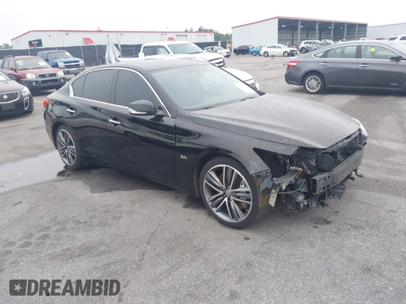 2017 Infiniti Q50 Premium z VIN JN1EV7AP0HM730316, wystawiony jako IAAI lot #42345667 z przebiegiem 123 743 mil mil oraz . Historia ofert i sprzedaży dostępna na DreamBid. Obrazek 1.