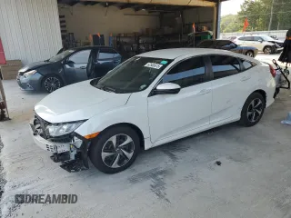 2020 Honda Civic LX with VIN 19XFC2F63LE015287, listed as a Copart auction lot 62500915 with 35,901 mi miles and Clean title. Bid and sale history available at DreamBid. Image 1.