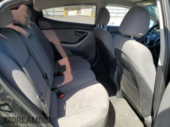 2016 Hyundai Elantra SE with VIN 5NPDH4AE8GH759892, listed as a Copart auction lot 53875525 with 164,032 mi miles and Salvage title. Bid and sale history available at DreamBid. Image 10.