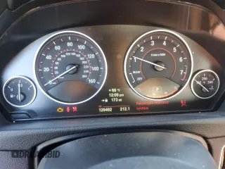 2014 BMW 3 Series 328i xDrive with VIN WBA3G7C52EKN36613, listed as a Copart auction lot 82602954 with 129,492 mi miles and Salvage Title. Bid and sale history available at carsss.com. Image 9.