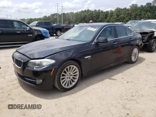 2012 BMW 5 Series 535i xDrive z VIN WBAFU7C55CDU61509, wystawiony jako Copart lot #56602395 z przebiegiem 99 299 mil mil oraz Szkoda całkowita • Salvage title. Historia ofert i sprzedaży dostępna na DreamBid. Obrazek 1.