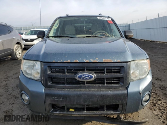 2010 Ford Escape Limited with VIN 1FMCU9E77AKD23121, listed as a Copart auction lot 50243295 with Not provided miles and Salvage title. Bid and sale history available at DreamBid. Image 5.