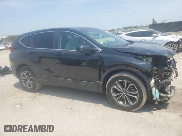 2022 Honda CR-V EX z VIN 5J6RW1H50NL000141, wystawiony jako Copart lot #57574055 z przebiegiem 7 774 mil mil oraz Szkoda całkowita • Salvage title. Historia ofert i sprzedaży dostępna na DreamBid. Obrazek 4.