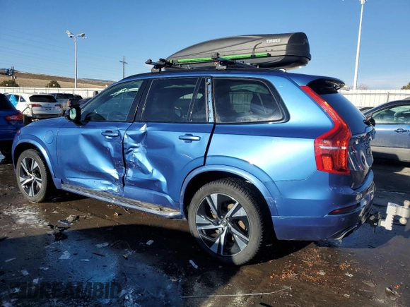 2020 Volvo XC90 R-Design with VIN YV4BR0CM3L1584399, listed as a Copart auction lot 44273545 with 74,800 mi miles and Salvage Title. Bid and sale history available at carsss.com. Image 2.