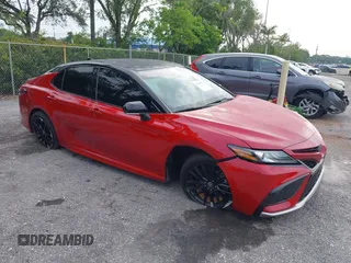 2024 Toyota Camry TRD with VIN 4T1KZ1AK2RU092492, listed as a IAAI auction lot 42395029 with 43,175 mi miles and . Bid and sale history available at DreamBid. Image 1.