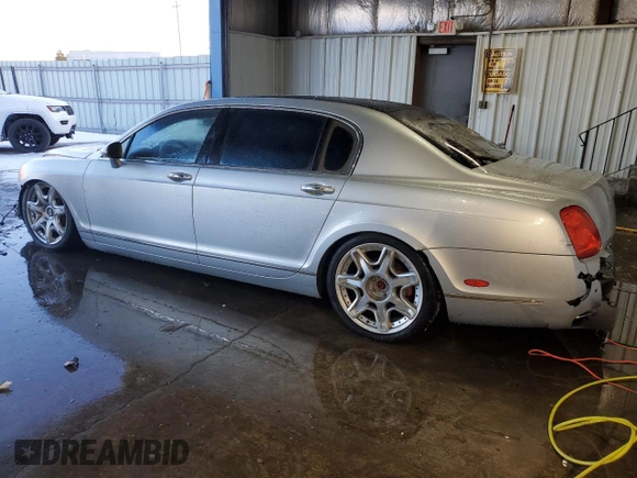 2006 Bentley Flying Spur with VIN SCBBR53W368038931, listed as a Copart auction lot 88459475 with Not Provided miles and Non Repairable. Bid and sale history available at DreamBid. Image 2.