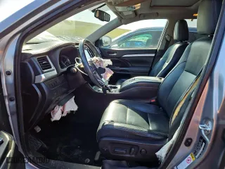 2014 Toyota Highlander XLE with VIN 5TDJKRFH8ES029640, listed as a Copart auction lot 50546655 with 87,376 mi miles and Salvage Title. Bid and sale history available at carsss.com. Image 7.
