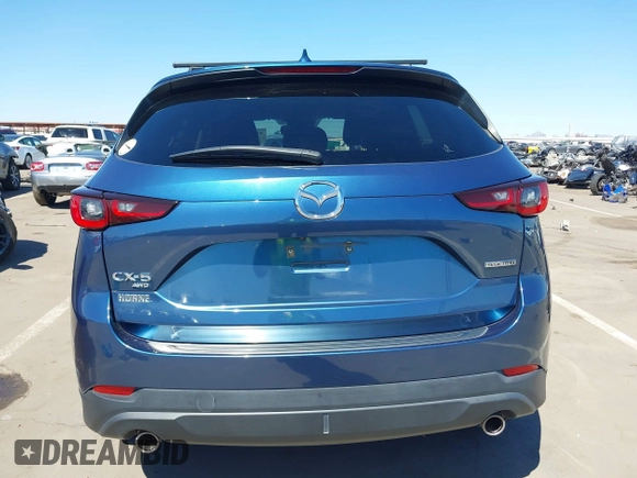 2022 Mazda CX-5 2.5 S Preferred Package with VIN JM3KFBCM8N1583959, listed as a IAAI auction lot 41880039 with 45,865 mi miles. Bid and sale history available at carsss.com. Image 16.