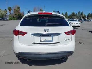 2015 Infiniti QX70 with VIN JN8CS1MU5FM380792, listed as a IAAI auction lot 41946084 with 128,928 mi miles and . Bid and sale history available at DreamBid. Image 16.