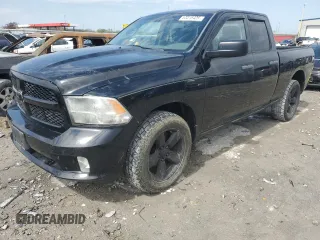 2013 Ram 1500 Express with VIN 1C6RR7FT2DS719100, listed as a Copart auction lot 53318405 with 131,090 mi miles and Salvage title. Bid and sale history available at DreamBid. Image 1.