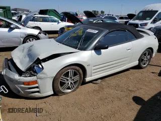 2003 Mitsubishi Eclipse GTS with VIN 4A3AE75HX3E007877, listed as a Copart auction lot 69385854 with 94,661 mi miles and Salvage Title. Bid and sale history available at carsss.com. Image 1.
