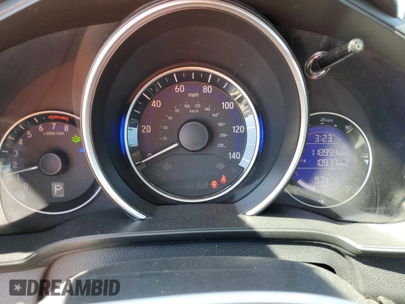 2015 Honda Fit LX with VIN 3HGGK5H52FM706660, listed as a Copart auction lot 60261745 with 118,954 mi miles and Salvage title. Bid and sale history available at DreamBid. Image 9.