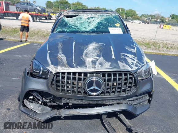 2021 Mercedes-Benz GLE 53 AMG with VIN 4JGFD6BB0MA403746, listed as a IAAI auction lot 42221763 with 68,541 mi miles and . Bid and sale history available at DreamBid. Image 11.