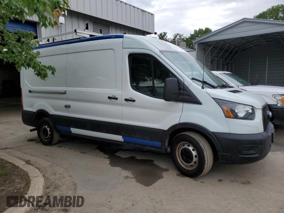 2023 Ford Transit Cargo с VIN 1FTBR1C87PKA31959, выставлен на аукционе Copart как лот 51645315 с пробегом 39 150 миль миль и На запчасти • Non repairable. История ставок и продаж доступна на DreamBid. Изображение 4.