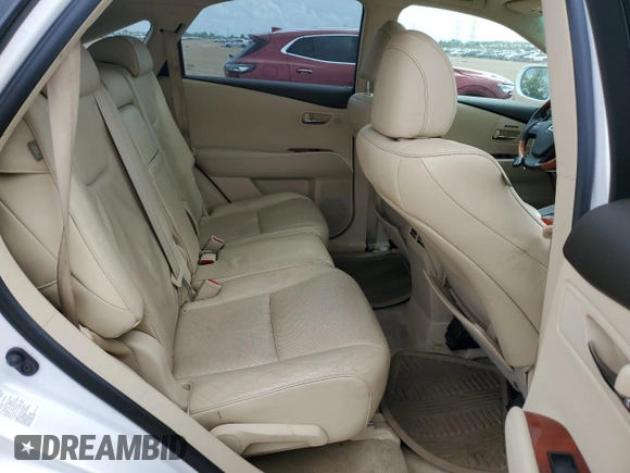 2010 Lexus RX 350 with VIN 2T2BK1BA2AC026228, listed as a Copart auction lot 61838915 with 125,830 mi miles and Salvage title. Bid and sale history available at DreamBid. Image 10.