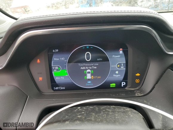 2023 Chevrolet Bolt EUV LT with VIN 1G1FY6S04P4141121, listed as a Copart auction lot 47388565 with 14,973 mi miles and Clean Title. Bid and sale history available at carsss.com. Image 9.