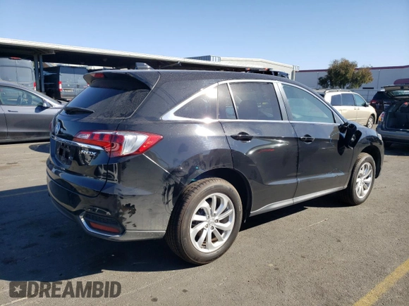 2018 Acura RDX Technology with VIN 5J8TB3H52JL015187, listed as a Copart auction lot 79561114 with 43,579 mi miles and Salvage Title. Bid and sale history available at DreamBid. Image 3.