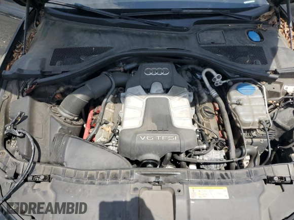 2013 Audi A6 Premium Plus with VIN WAUGGAFCXDN103742, listed as a Copart auction lot 54901795 with 122,795 mi miles and Clean title. Bid and sale history available at DreamBid. Image 11.