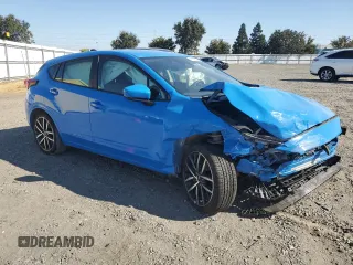 2024 Subaru Impreza Sport with VIN JF1GUAFC1R8233643, listed as a Copart auction lot 69136484 with 0 mi miles and Salvage Title. Bid and sale history available at carsss.com. Image 4.