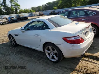 2012 Mercedes-Benz SLK 250 with VIN WDDPK4HA6CF038028, listed as a Copart auction lot 66120405 with 201,771 mi miles and Salvage title. Bid and sale history available at DreamBid. Image 2.