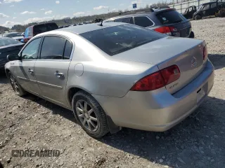 2007 Buick Lucerne V6 CXL with VIN 1G4HD57247U211373, listed as a Copart auction lot 52008285 with 130,450 mi miles and Salvage Title. Bid and sale history available at carsss.com. Image 2.