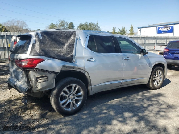2018 Chevrolet Traverse High Country with VIN 1GNEVKKW9JJ282680, listed as a Copart auction lot 47005675 with 102,651 mi miles and Salvage Title. Bid and sale history available at carsss.com. Image 3.