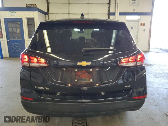2022 Chevrolet Equinox LS z VIN 2GNAXSEV2N6146938, wystawiony jako Copart lot #46163765 z przebiegiem 10 693 mil mil oraz Szkoda całkowita • Salvage title. Historia ofert i sprzedaży dostępna na DreamBid. Obrazek 6.