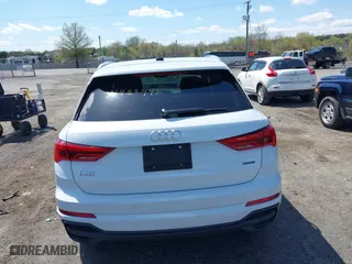 2023 Audi Q3 S line Premium with VIN WA1DECF35P1132966, listed as a IAAI auction lot 41985948 with 42,248 mi miles. Bid and sale history available at carsss.com. Image 16.