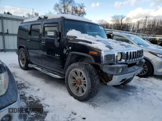 2008 Hummer H2 SUV with VIN 5GRGN23898H105094, listed as a Copart auction lot 45150195 with 146,159 mi miles and Salvage Title. Bid and sale history available at carsss.com. Image 4.