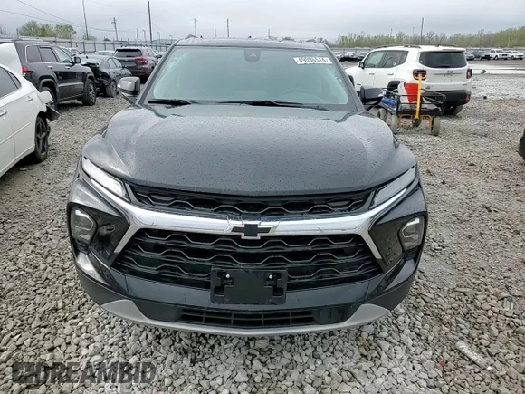 2023 Chevrolet Blazer LT with VIN 3GNKBJR48PS178179, listed as a Copart auction lot 49096514 with 14,863 mi miles and Salvage title. Bid and sale history available at DreamBid. Image 12.