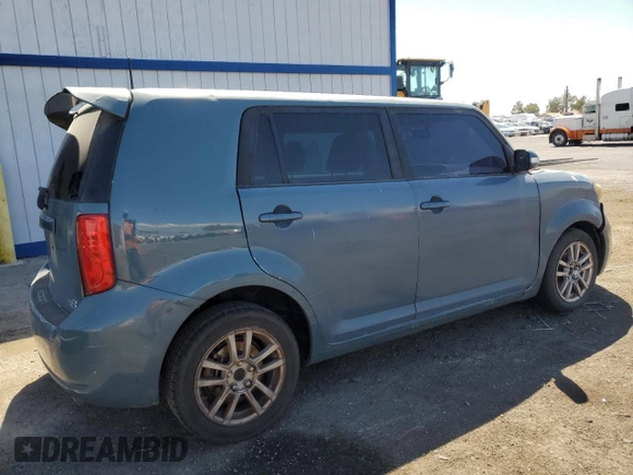 2008 Scion xB with VIN JTLKE50EX81010905, listed as a Copart auction lot 55611435 with 186,998 mi miles and Clean Title. Bid and sale history available at carsss.com. Image 3.