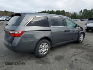 2011 Honda Odyssey LX z VIN 5FNRL5H29BB020494, wystawiony jako Copart lot #54120235 z przebiegiem 135 157 mil mil oraz Szkoda całkowita • Salvage title. Historia ofert i sprzedaży dostępna na DreamBid. Obrazek 3.