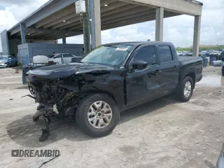 2022 Nissan Frontier SV with VIN 1N6ED1EK9NN691370, listed as a Copart auction lot 41878115 with 17,151 mi miles and Non Repairable. Bid and sale history available at carsss.com. Image 1.