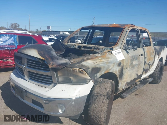 2016 Ram 1500 Big Horn with VIN 1C6RR6LG5GS403955, listed as a IAAI auction lot 41230858 with 1 mi miles. Bid and sale history available at carsss.com. Image 6.
